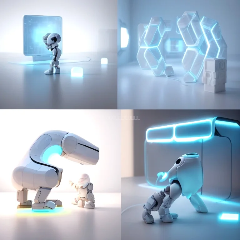 Kind spricht mit dem KI-Spielzeug